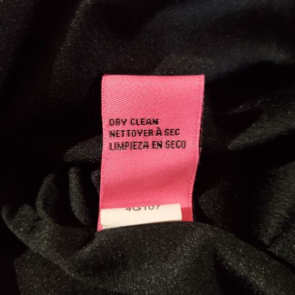 Vtg Rare Y2K Betsey Johnson Scuba Stretch Floral Sheath Dress Size 2 Cocktail - Picture 10 of 11